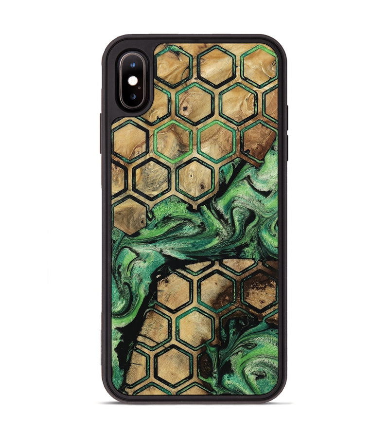 iPhone Xs Max Wood Phone Case - Juwan (Pattern, 809323)