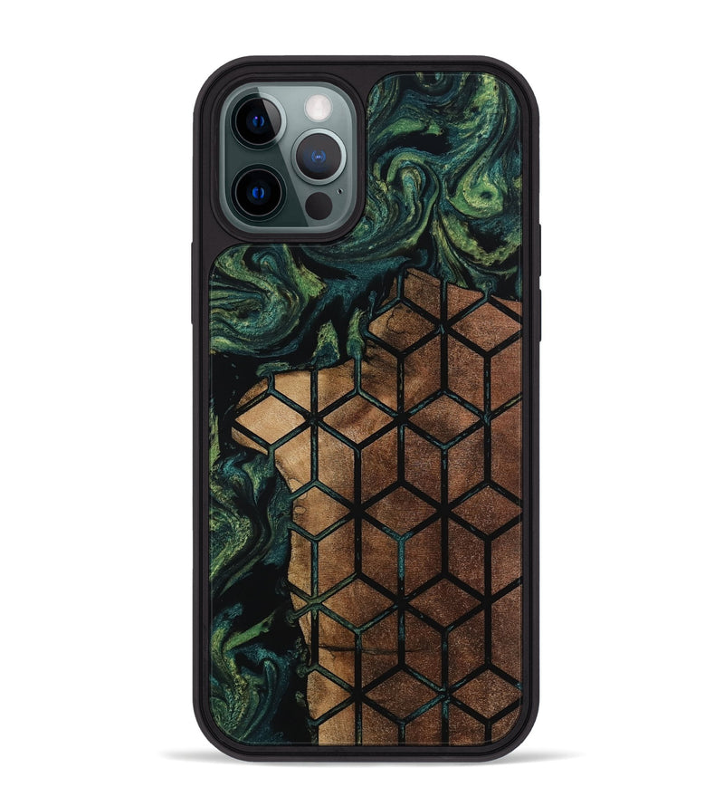 iPhone 12 Pro Max Wood Phone Case - Terence (Pattern, 809325)