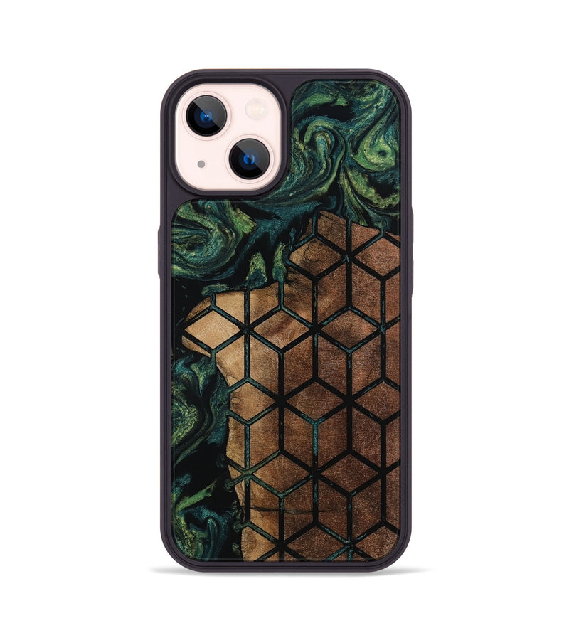 iPhone 14 Wood Phone Case - Terence (Pattern, 809325)