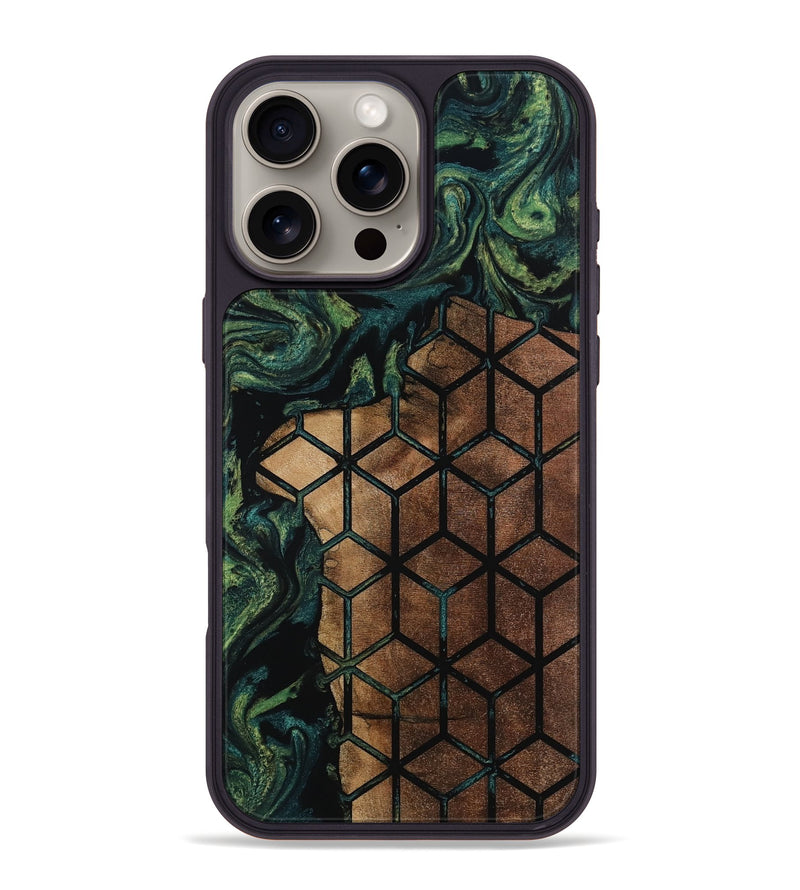 iPhone 16 Pro Max Wood Phone Case - Terence (Pattern, 809325)