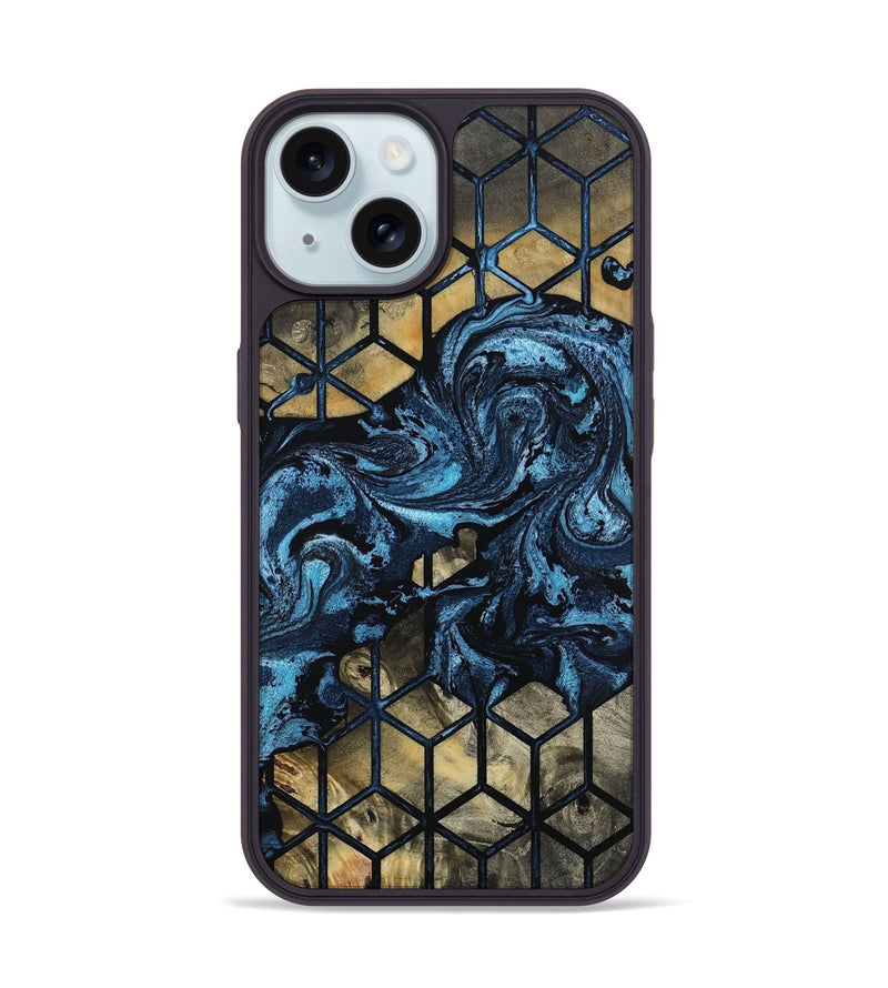 iPhone 15 Wood Phone Case - Dilan (Pattern, 809328)