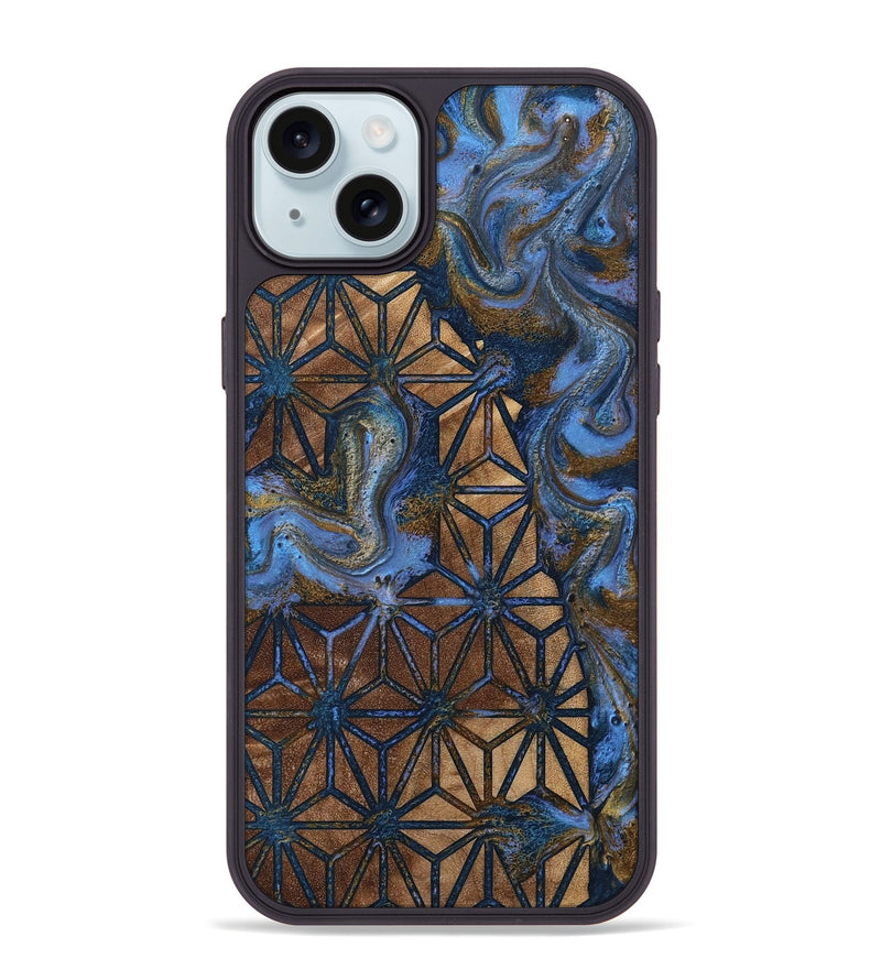 iPhone 15 Plus Wood Phone Case - Krista (Pattern, 809329)