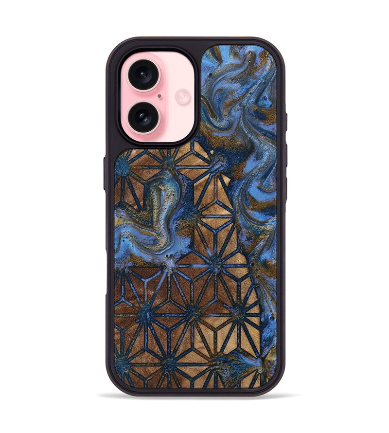 iPhone 16 Wood Phone Case - Krista (Pattern, 809329)