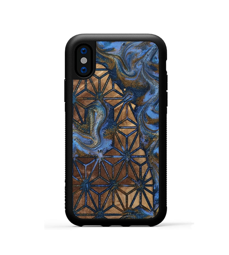 iPhone Xs Wood Phone Case - Krista (Pattern, 809329)