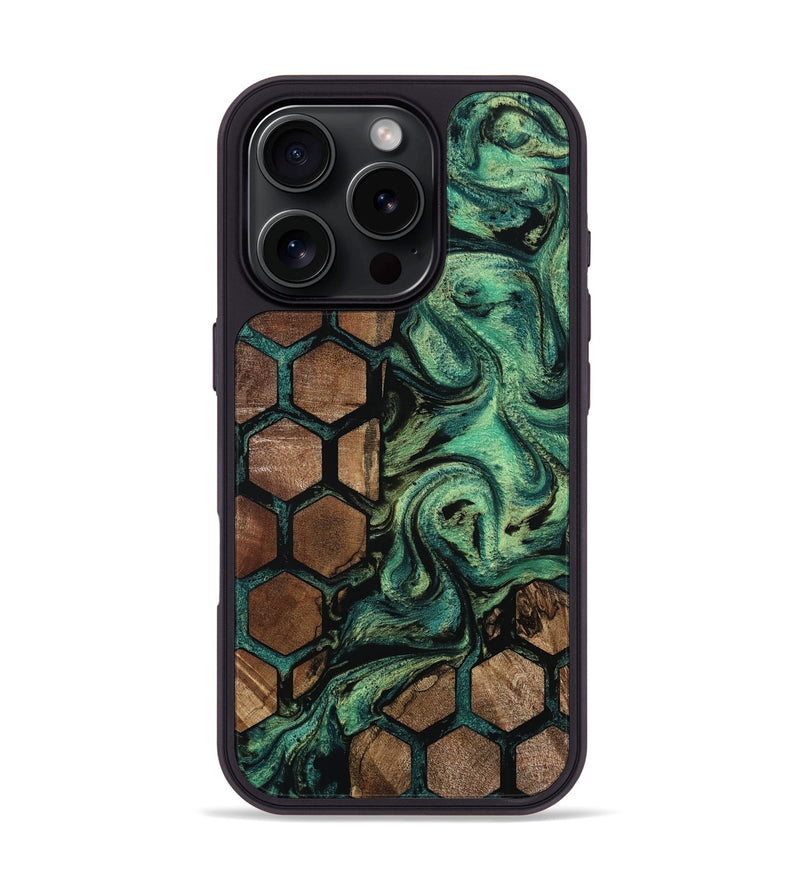 iPhone 16 Pro Wood Phone Case - Kinsey (Pattern, 809330)