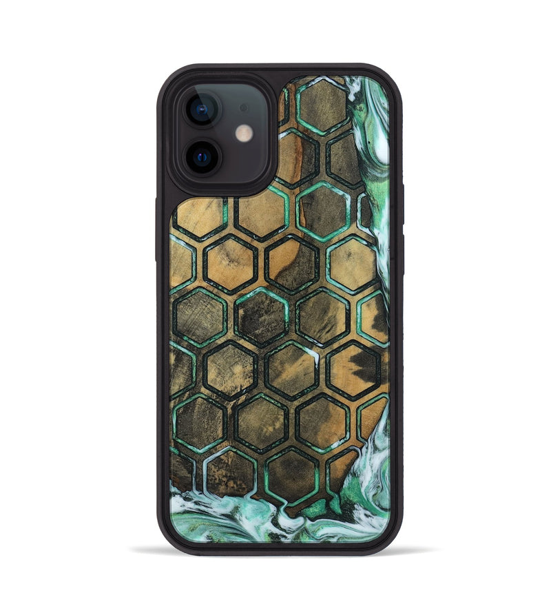 iPhone 12 Wood Phone Case - Dereck (Pattern, 809331)