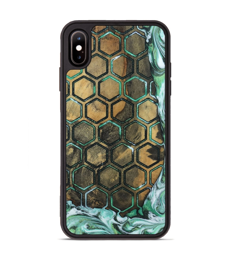 iPhone Xs Max Wood Phone Case - Dereck (Pattern, 809331)