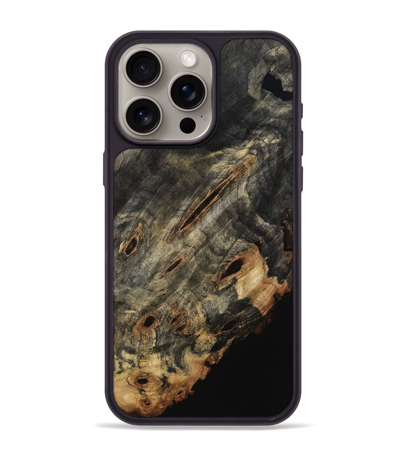 iPhone 15 Pro Max Wood Phone Case - Candi (Wood Burl, 809333)