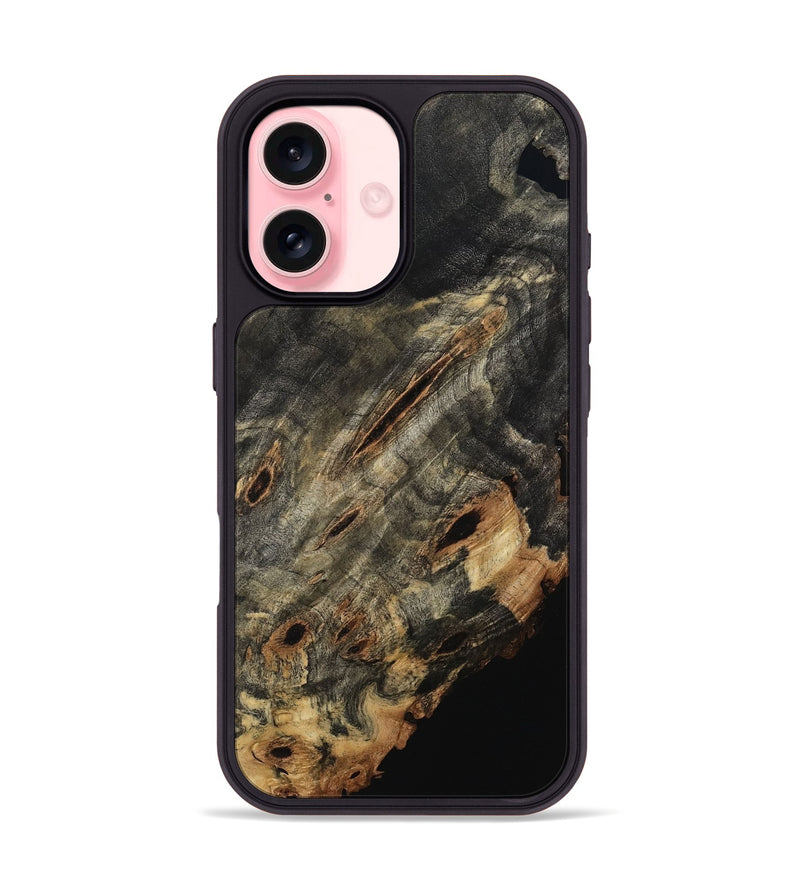 iPhone 16 Wood Phone Case - Candi (Wood Burl, 809333)