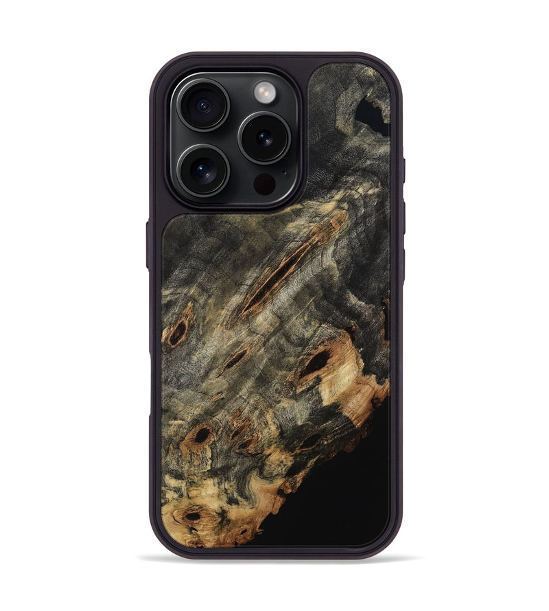 iPhone 16 Pro Wood Phone Case - Candi (Wood Burl, 809333)