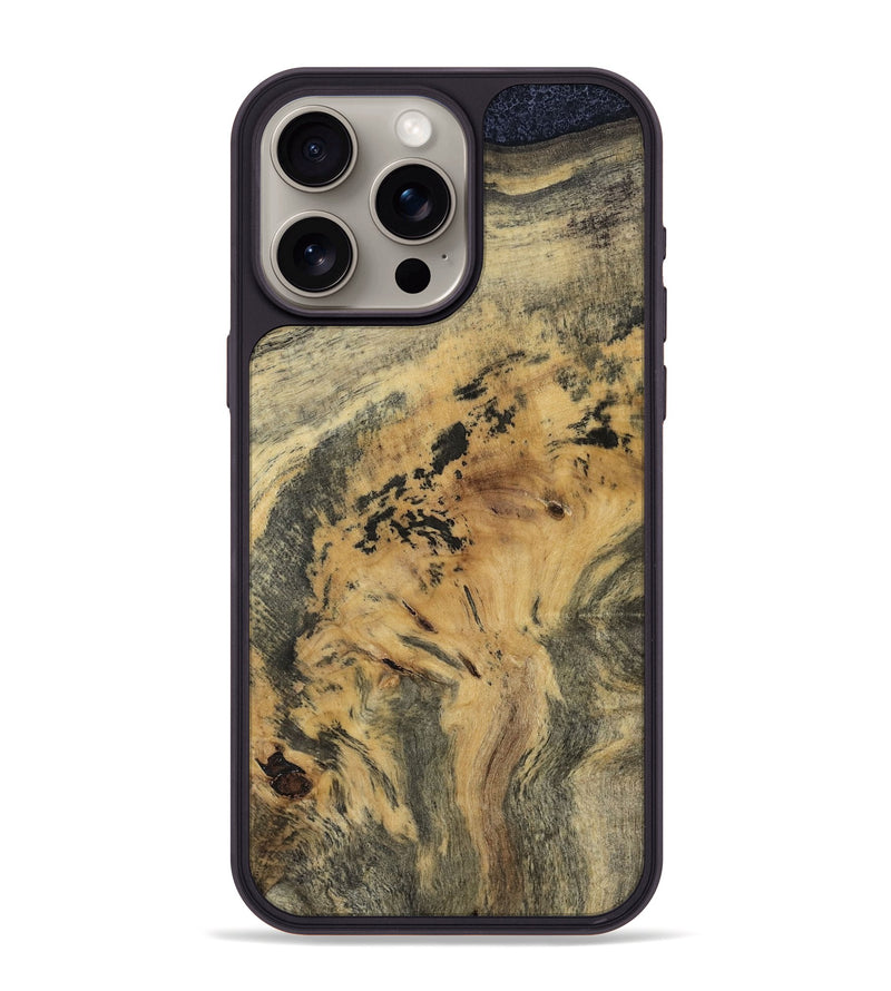 iPhone 15 Pro Max Wood Phone Case - Kaitlyn (Wood Burl, 809334)
