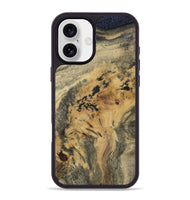 iPhone 16 Plus Wood Phone Case - Kaitlyn (Wood Burl, 809334)