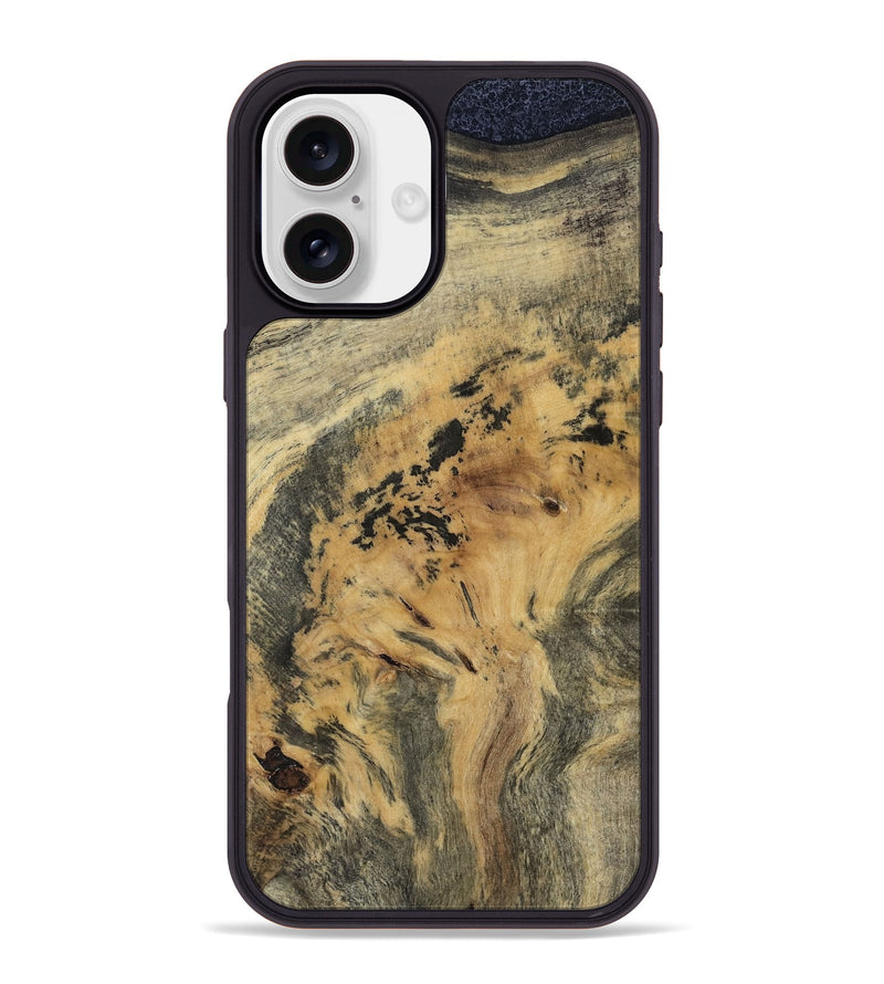 iPhone 16 Plus Wood Phone Case - Kaitlyn (Wood Burl, 809334)