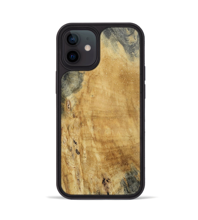 iPhone 12 Wood Phone Case - Brandy (Wood Burl, 809336)
