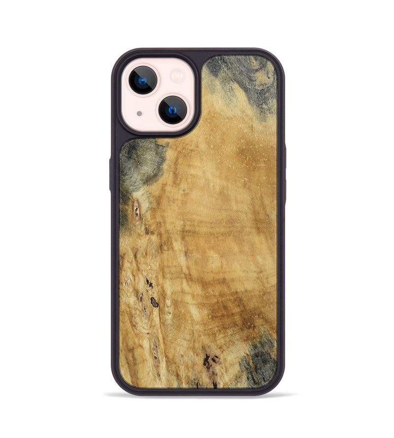 iPhone 14 Wood Phone Case - Brandy (Wood Burl, 809336)