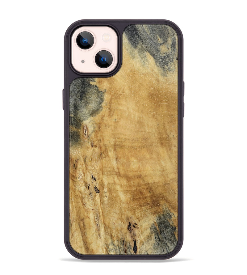 iPhone 14 Plus Wood Phone Case - Brandy (Wood Burl, 809336)