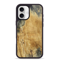 iPhone 16 Plus Wood Phone Case - Brandy (Wood Burl, 809336)