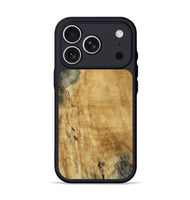iPhone 17 Pro Wood Phone Case - Brandy (Wood Burl, 809336)