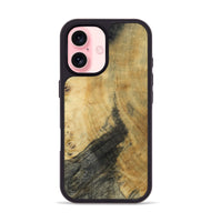 iPhone 16 Wood Phone Case - Basil (Wood Burl, 809340)
