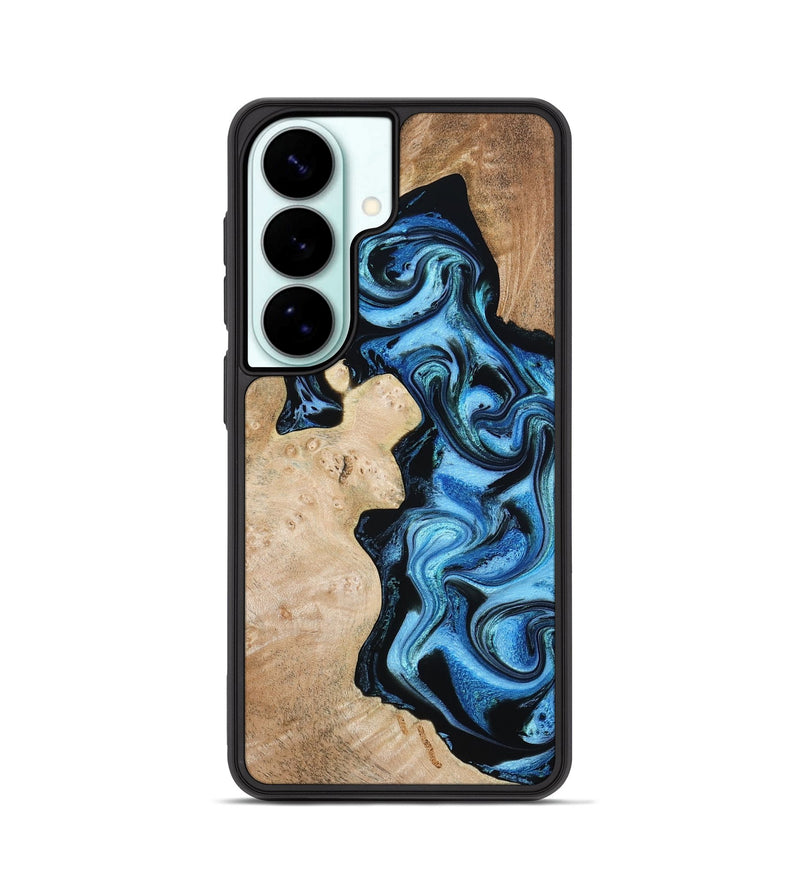 Galaxy S26 Wood Phone Case - Jaclyn (Blue, 809345)