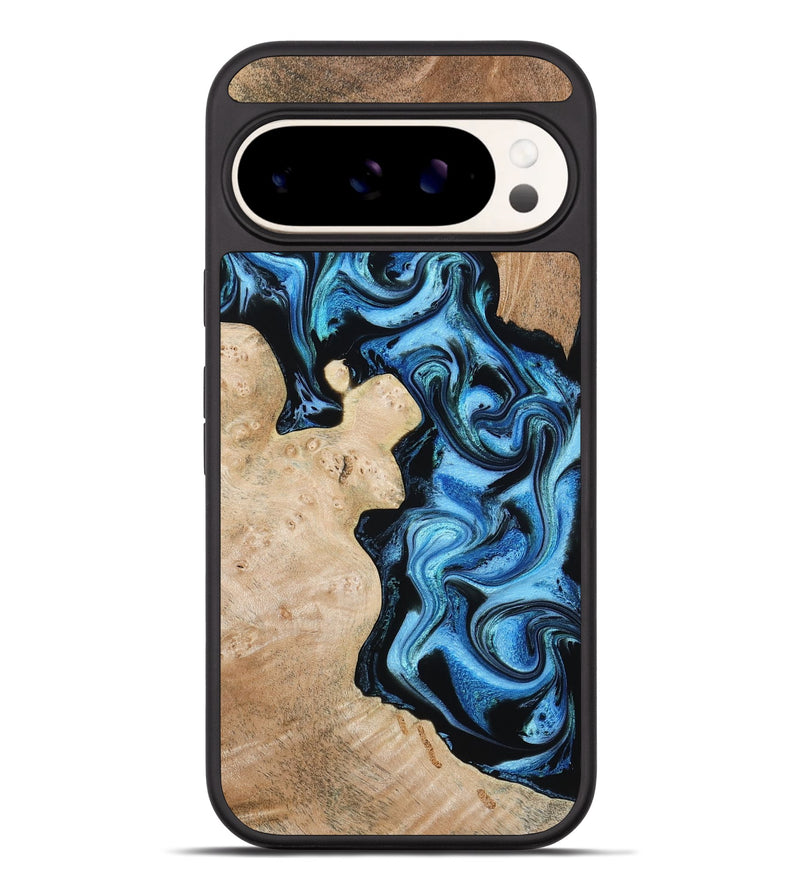 Pixel 9 Pro XL Wood Phone Case - Jaclyn (Blue, 809345)