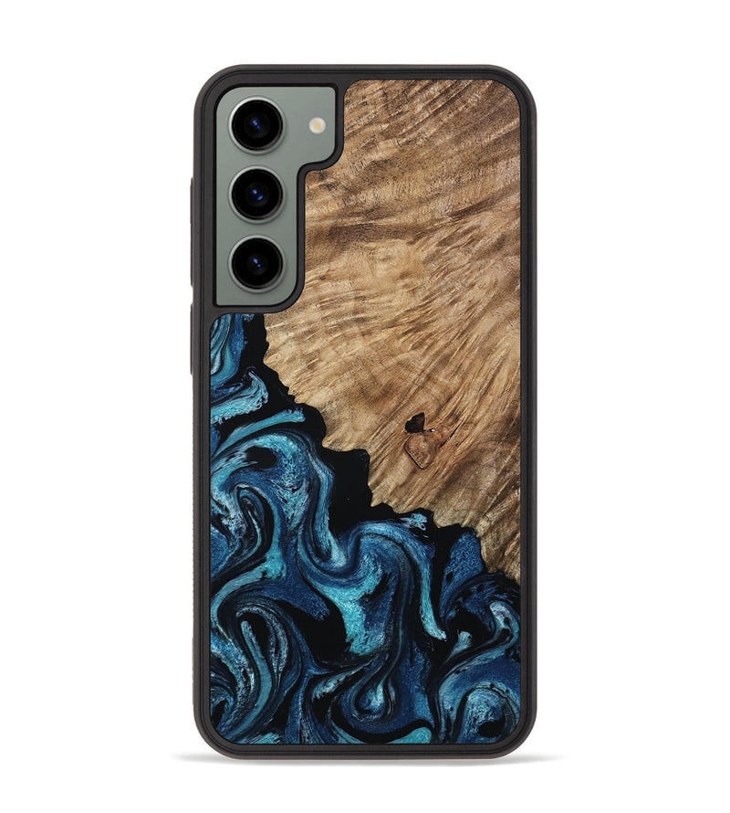 Galaxy S23 Plus Wood Phone Case - Marlena (Blue, 809346)