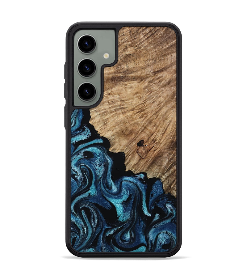 Galaxy S24 Plus Wood Phone Case - Marlena (Blue, 809346)