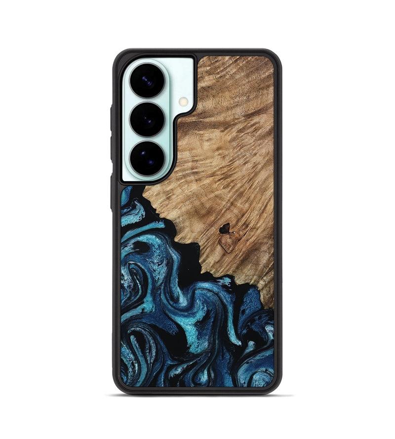Galaxy S26 Wood Phone Case - Marlena (Blue, 809346)