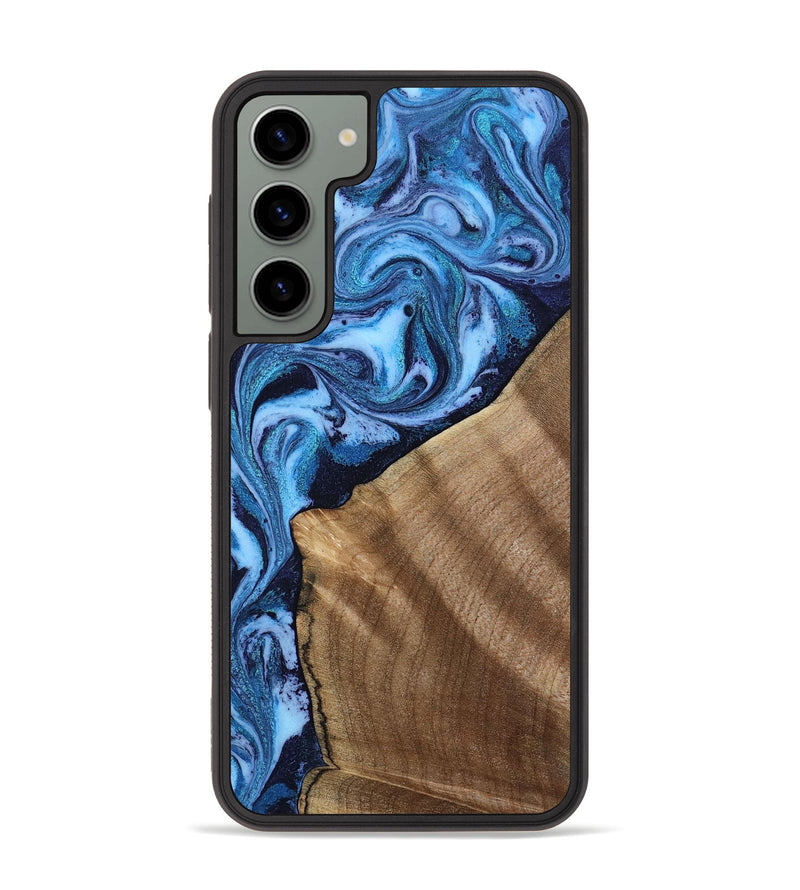 Galaxy S23 Plus Wood Phone Case - Taytum (Blue, 809347)
