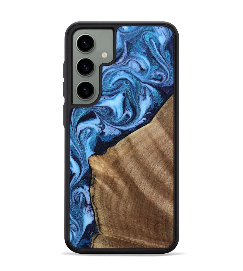 Galaxy S24 Plus Wood Phone Case - Taytum (Blue, 809347)