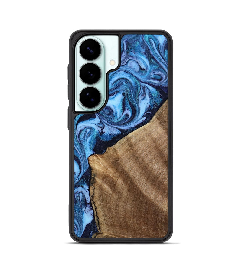Galaxy S26 Wood Phone Case - Taytum (Blue, 809347)