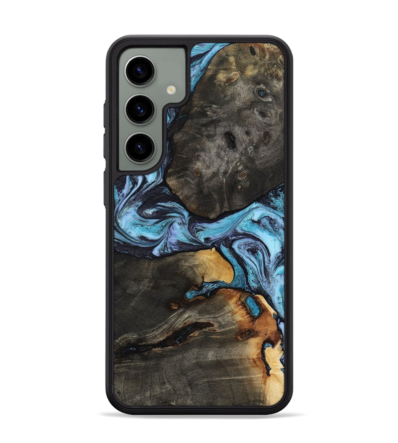 Galaxy S24 Plus Wood Phone Case - Issac (Blue, 809349)
