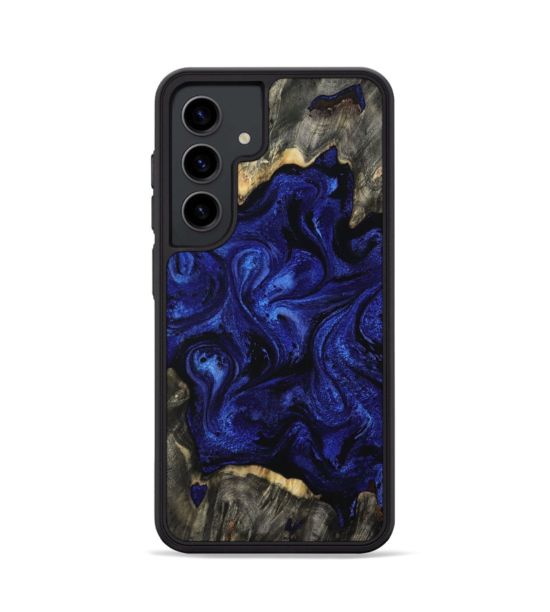 Galaxy S24 Wood Phone Case - Ernest (Blue, 809350)
