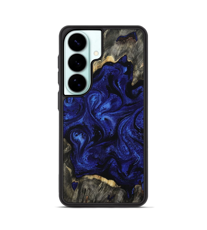 Galaxy S26 Wood Phone Case - Ernest (Blue, 809350)