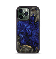 iPhone 13 Pro Wood Phone Case - Ernest (Blue, 809350)