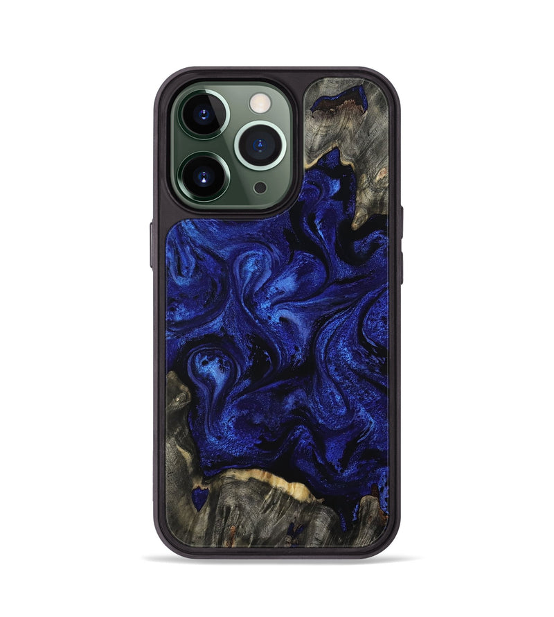 iPhone 13 Pro Wood Phone Case - Ernest (Blue, 809350)