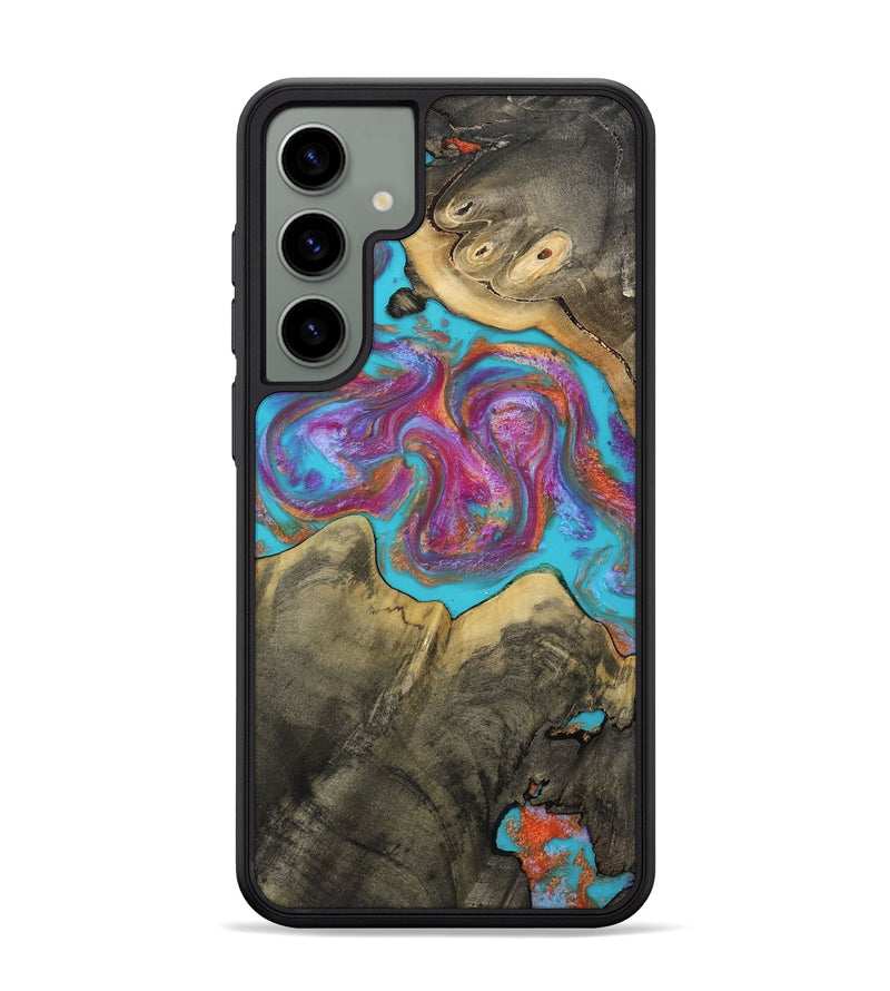 Galaxy S24 Plus Wood Phone Case - Ettie (Blue, 809351)