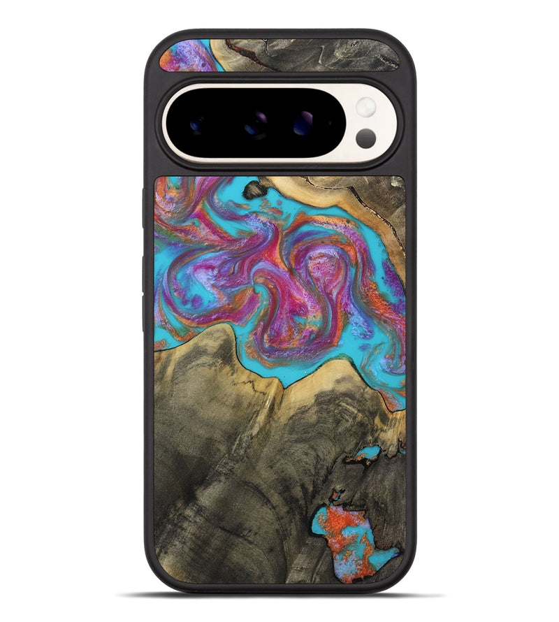 Pixel 9 Pro XL Wood Phone Case - Ettie (Blue, 809351)