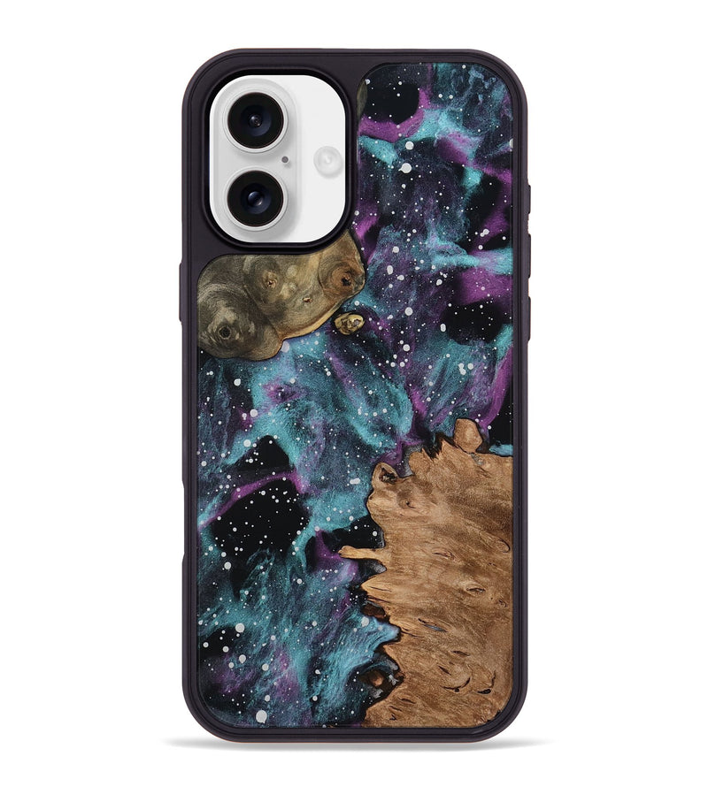 iPhone 16 Plus Wood Phone Case - Braylon (Cosmos, 809373)