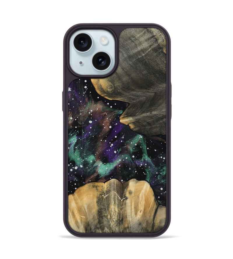 iPhone 15 Wood Phone Case - Luciana (Cosmos, 809375)