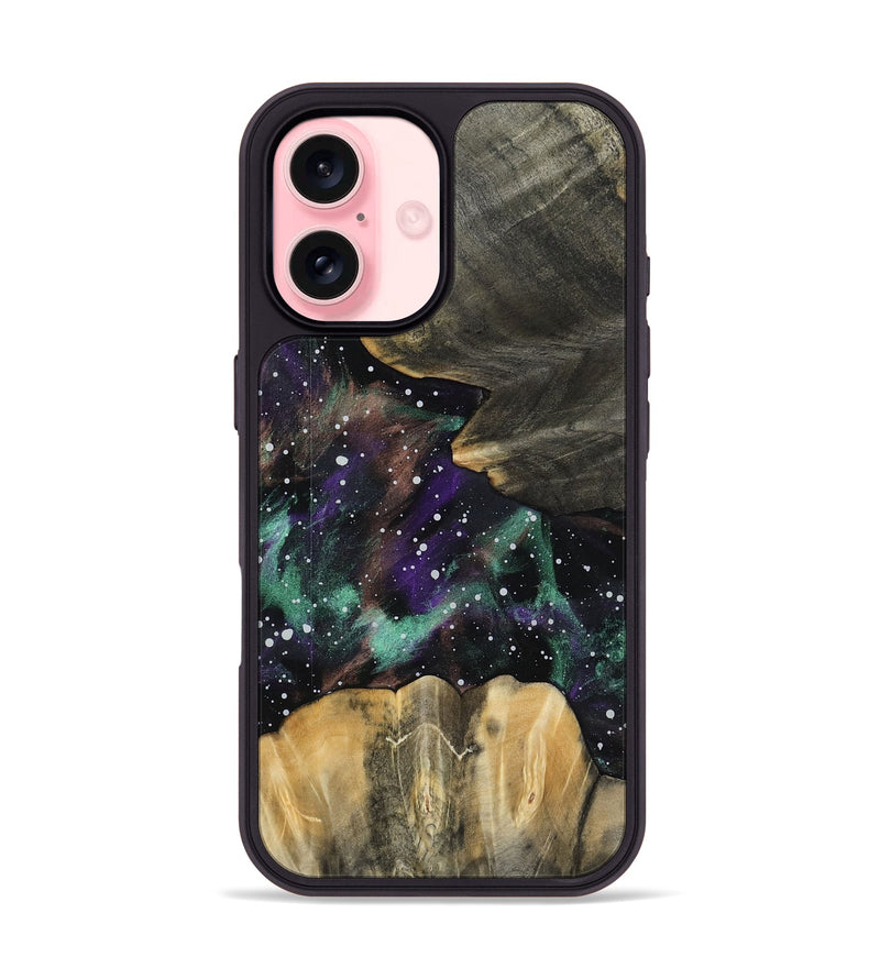 iPhone 16 Wood Phone Case - Luciana (Cosmos, 809375)