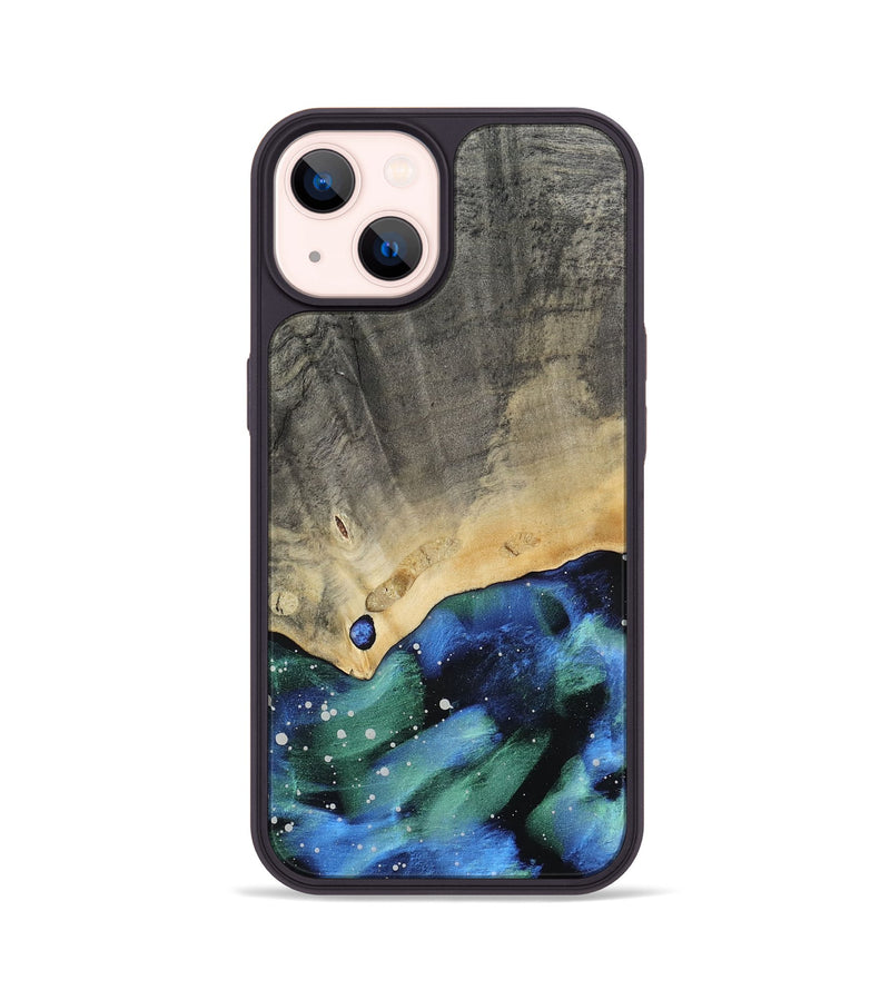 iPhone 14 Wood Phone Case - Lilla (Cosmos, 809379)