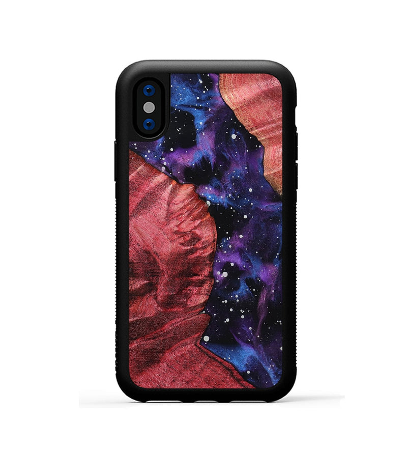 iPhone Xs Wood Phone Case - Tiana (Cosmos, 809385)