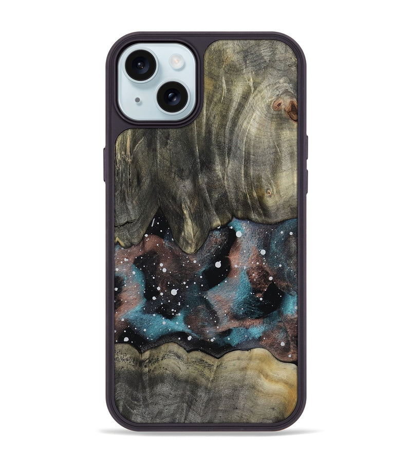 iPhone 15 Plus Wood Phone Case - Dylan (Cosmos, 809386)