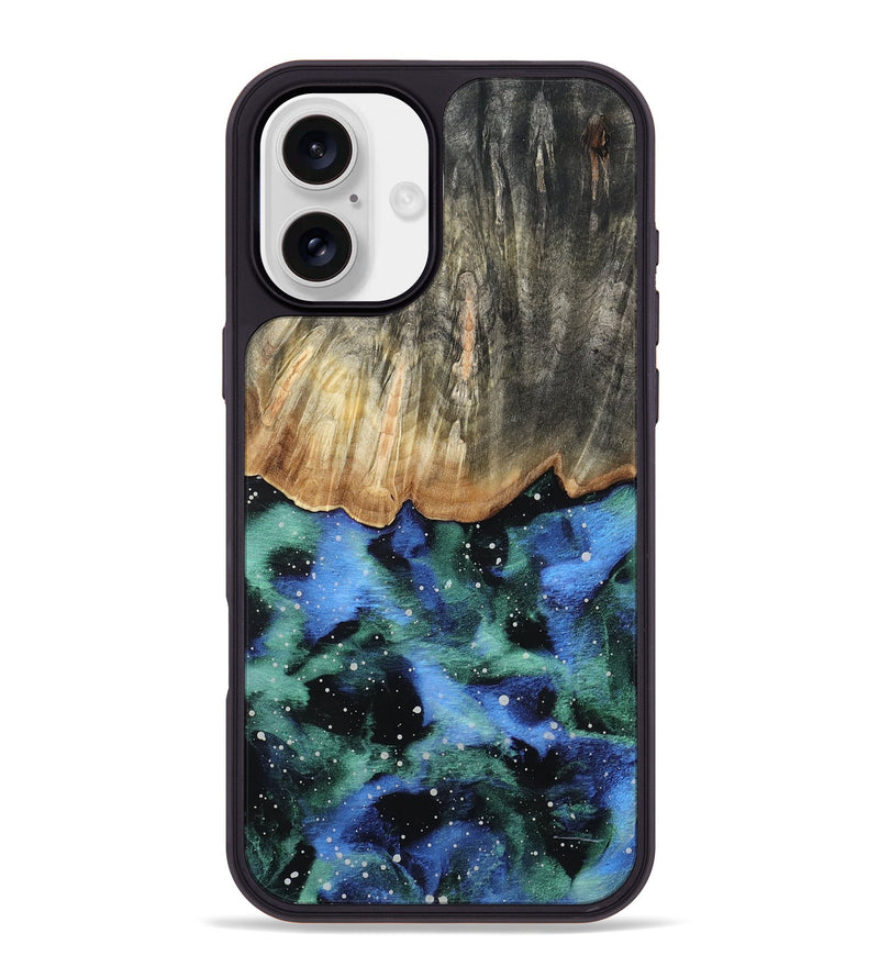 iPhone 16 Plus Wood Phone Case - Emely (Cosmos, 809392)