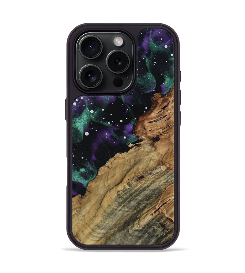iPhone 16 Pro Wood Phone Case - Brylee (Cosmos, 809394)