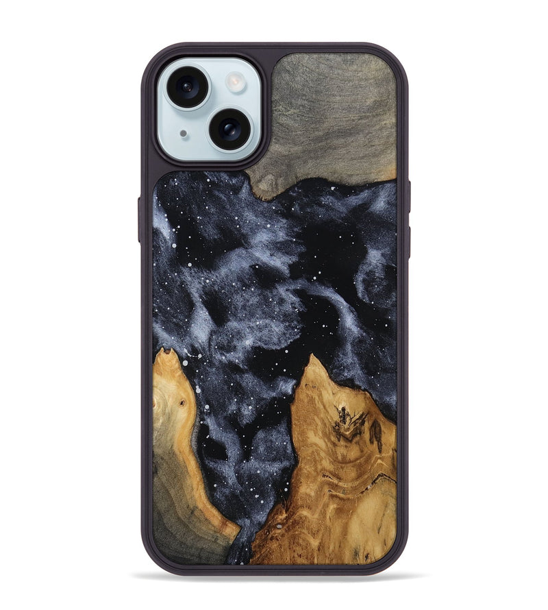 iPhone 15 Plus Wood Phone Case - Tammie (Cosmos, 809396)