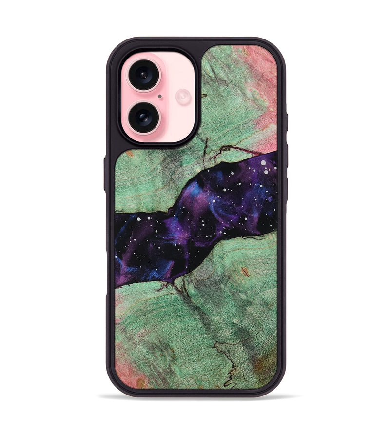 iPhone 16 Wood Phone Case - Ciara (Cosmos, 809400)