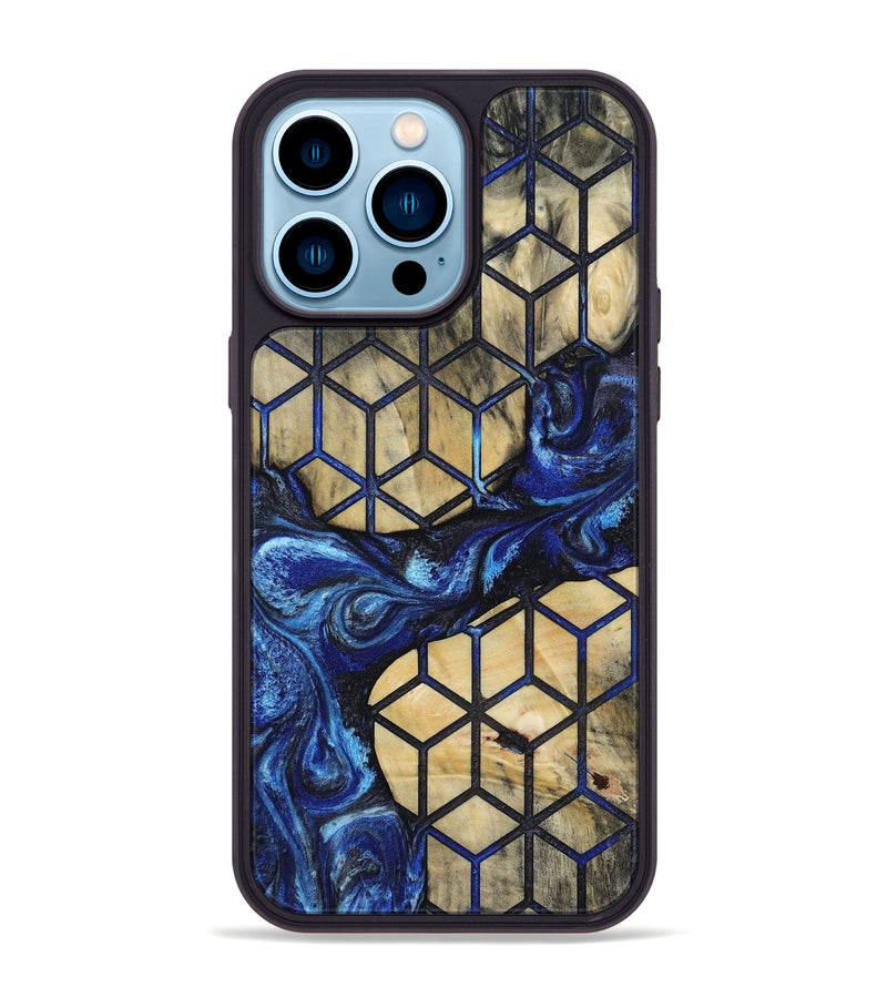 iPhone 14 Pro Max Wood Phone Case - Vergie (Pattern, 809402)