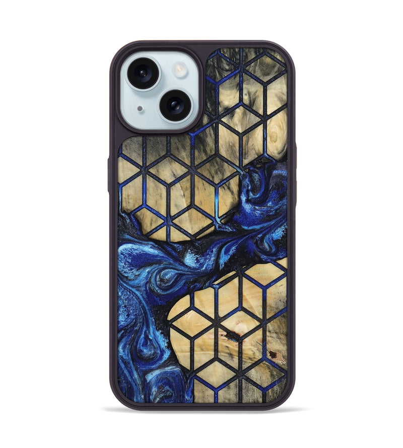 iPhone 15 Wood Phone Case - Vergie (Pattern, 809402)